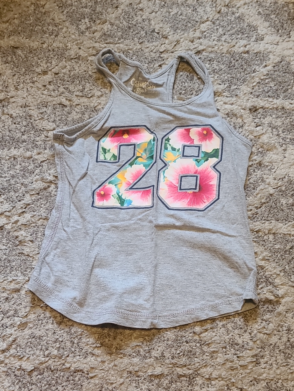 10 for $25 - OshKosh B'gosh Girls 5 Gray Tank Top